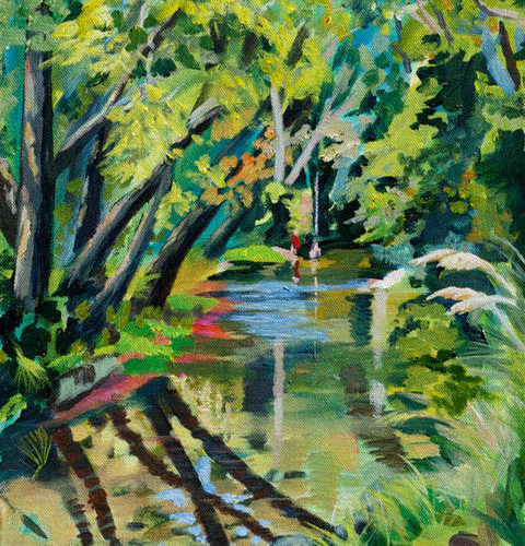 Marilyn Andrews Prints “Rope Swing, Maitai River”